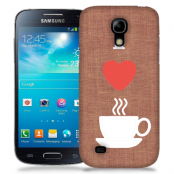 Skal till Samsung Galaxy S5 Mini - I love coffe - Brun