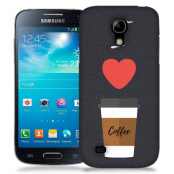 Skal till Samsung Galaxy S5 Mini - I love coffe - Svart