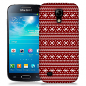 Skal till Samsung Galaxy S5 Mini - Juldekor - Röd/Vit