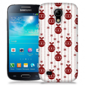 Skal till Samsung Galaxy S5 Mini - Juldekor - Vit/Röd
