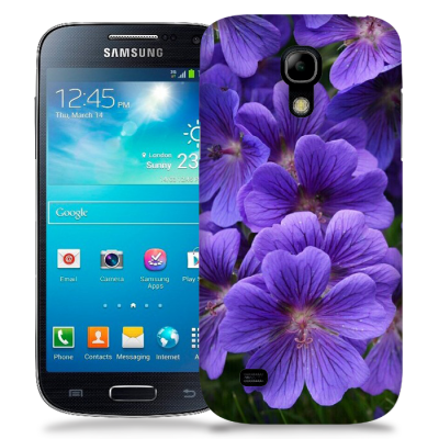 Skal till Samsung Galaxy S5 Mini - Lila blommor