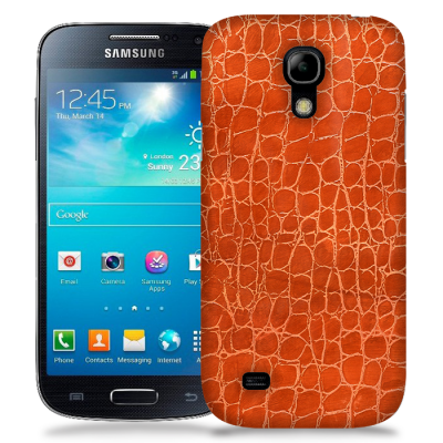 Skal till Samsung Galaxy S5 Mini - Mönster - Orange