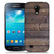 Skal till Samsung Galaxy S5 Mini - Mörkbetsade plank