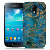 Skal till Samsung Galaxy S5 Mini - Marble - Blå