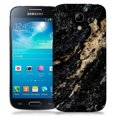 Skal till Samsung Galaxy S5 Mini - Marble - Svart