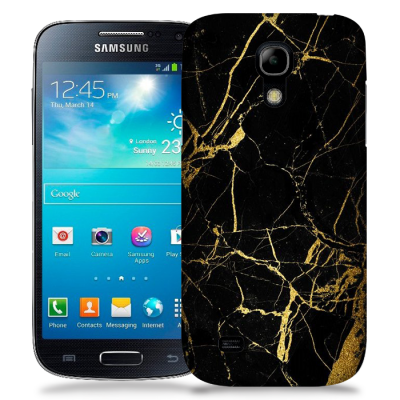 Skal till Samsung Galaxy S5 Mini - Marble - Svart