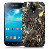 Skal till Samsung Galaxy S5 Mini - Marble - Svart/Gul