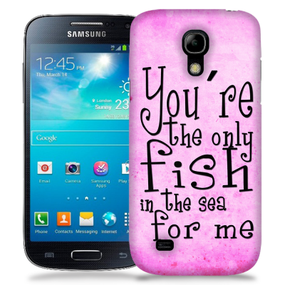 Skal till Samsung Galaxy S5 Mini - Only Fish Pink