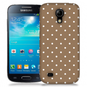 Skal till Samsung Galaxy S5 Mini - Polka - Brun
