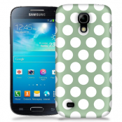 Skal till Samsung Galaxy S5 Mini - Polka - Grön