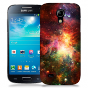 Skal till Samsung Galaxy S5 Mini - Rymden - Röd/Grön