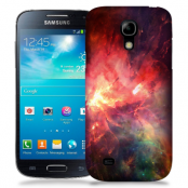 Skal till Samsung Galaxy S5 Mini - Rymden - Röd/Svart