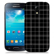 Skal till Samsung Galaxy S5 Mini - Sömmar - Rutmönster Svart