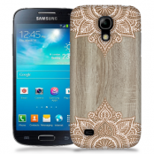 Skal till Samsung Galaxy S5 Mini - Trä - Mandala