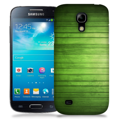 Skal till Samsung Galaxy S5 Mini - Wood - Grön