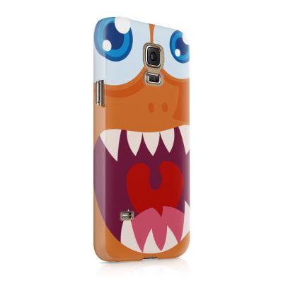 Skal till Samsung Galaxy S5 - Orange monster