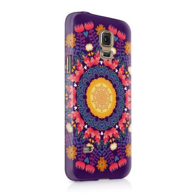 Skal till Samsung Galaxy S5 - Orientalisk blomma
