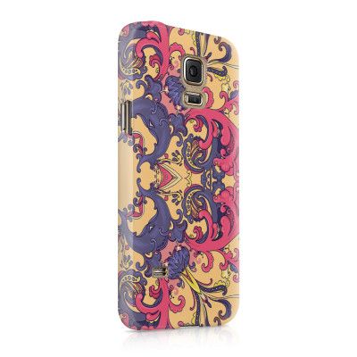 Skal till Samsung Galaxy S5 - Orientaliska blommor