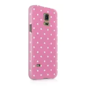 Skal till Samsung Galaxy S5 - Polka - Lila