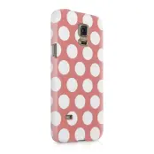 Skal till Samsung Galaxy S5 - Polka - Persika