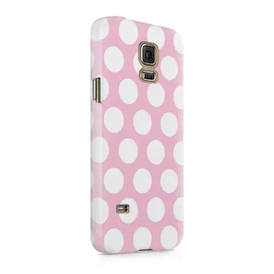 Skal till Samsung Galaxy S5 - Polka - Rosa