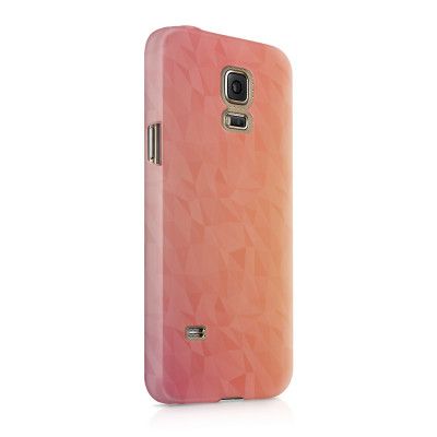 Skal till Samsung Galaxy S5 - Prismor - Rosa/Orange