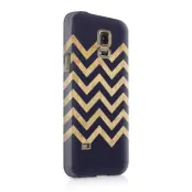 Skal till Samsung Galaxy S5 - Ränder - Wood