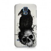 Skal till Samsung Galaxy S5 - Raven and Skull