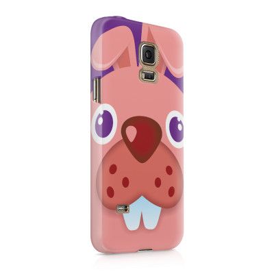 Skal till Samsung Galaxy S5 - Rosa kanin