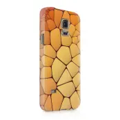 Skal till Samsung Galaxy S5 - Skifferstenar - Orange