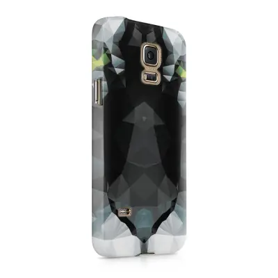 Skal till Samsung Galaxy S5 - Tiger - Svart