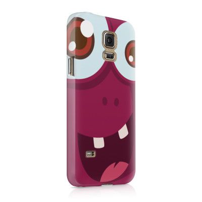 Skal till Samsung Galaxy S5 - Vinrött monster