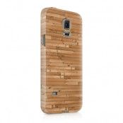 Skal till Samsung Galaxy S5 - Wood floor