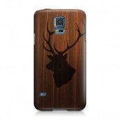 Skal till Samsung Galaxy S5 - Wooden Elk B
