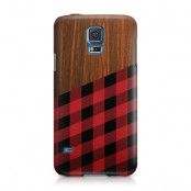 Skal till Samsung Galaxy S5 - Wooden Lumberjack B