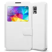 SPIGEN Flip View fodral till Samsung Galaxy S5 - (Vit)