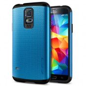 SPIGEN Slim Armor Skal till Samsung Galaxy S5 (Electric Blue)