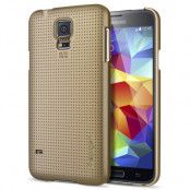 SPIGEN Ultra Fit Skal till Samsung Galaxy S5 (Copper Gold) + Skärmskydd