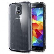 SPIGEN Ultra Hybrid skal till Samsung Galaxy S5 (Crystal Clear) + Skärmskydd