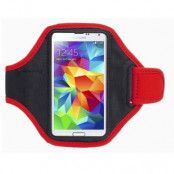 Sportarmband till Samsung Galaxy S5 (Röd)