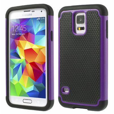 Triple Combo Skal till Samsung Galaxy S5 (Lila)