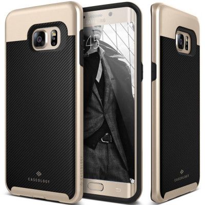Caseology Envoy Series Skal till Samsung Galaxy S6 Edge Plus - Svart