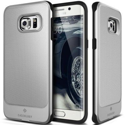Caseology Vault Skal till Samsung Galaxy S6 Edge Plus - Silver