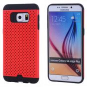 Combo Skal till Samsung Galaxy S6 Edge Plus - Röd