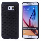 Combo Skal till Samsung Galaxy S6 Edge Plus - Svart