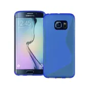 Flexicase Skal till Samsung Galaxy S6 Edge Plus - Blå