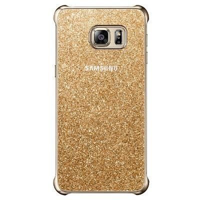 Glitter cover till Samsung Galaxy S6 Edge Plus - Guld