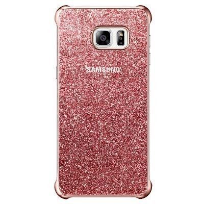 Glitter cover till Samsung Galaxy S6 Edge Plus - Rosa