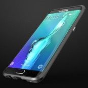 LUPHIE Rapier Prismatic Aluminum Bumper till Samsung Galaxy S6 Edge Plus - Svart
