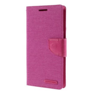 Mercury Plånboksfodral till Samsung Galaxy S6 Edge Plus - Magenta